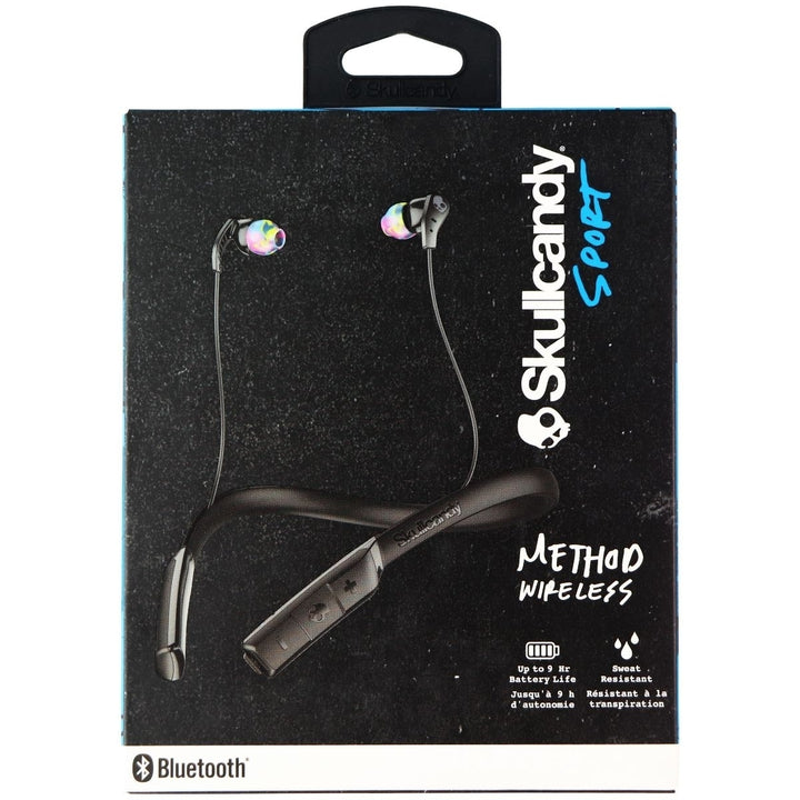 Skullcandy Method Bluetooth Wireless Sweat-Resistant Sport Earbuds - Black Image 2