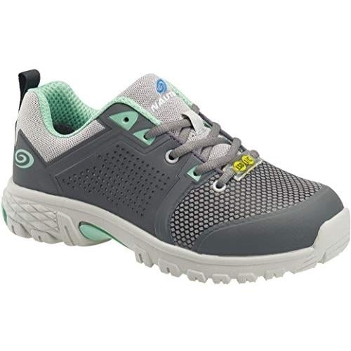 Nautilus Safety Footwear Womens Zephyr Slip Resistant ESD Work Shoe Grey Image 1