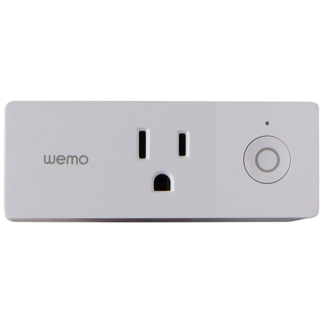 Wemo Mini Wi-Fi Smart Plug - App Controlled Wall Outlet (Works w/ Nest) - White Image 2