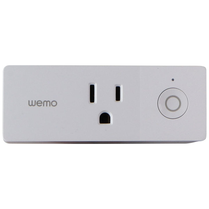 Wemo Mini Wi-Fi Smart Plug - App Controlled Wall Outlet (Works w/ Nest) - White Image 2