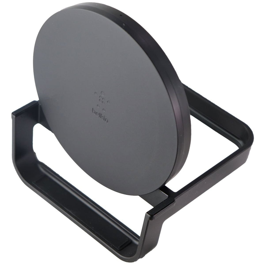 Belkin BoostCharge 10W Fast Wireless Charging Stand with QC 3.0 Charger - Black Image 1