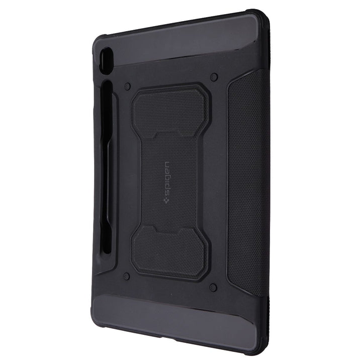 Spigen Core Armor Pro Series Folio Case for Galaxy Tab S9 FE - Black Image 1