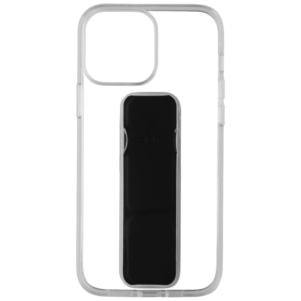 CLCKR Stand and Grip Case for Apple iPhone 13 Pro Max - Clear/Black Image 2