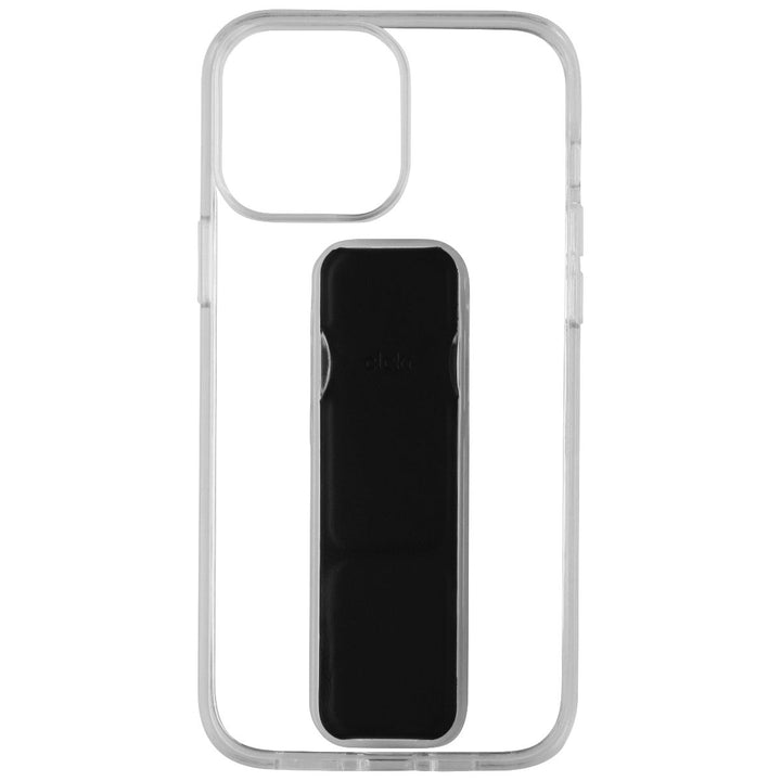 CLCKR Stand and Grip Case for Apple iPhone 13 Pro Max - Clear/Black Image 2