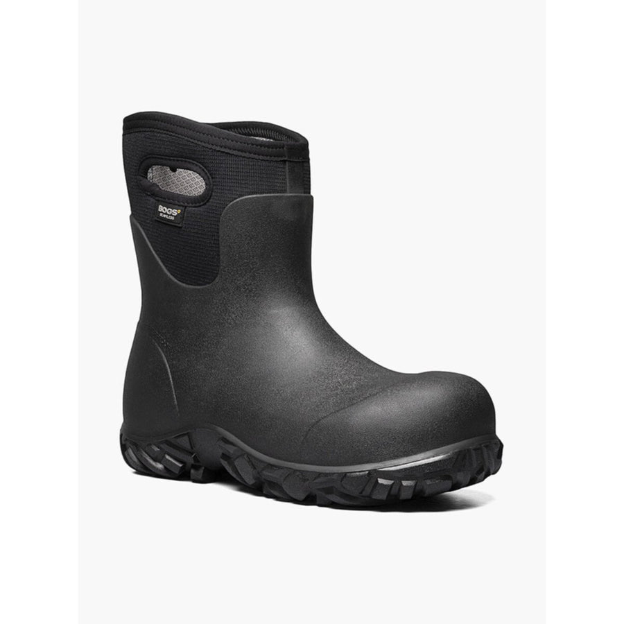 BOGS WORK SERIES Mens Workman Mid Composite Toe Insulated Waterproof Work Boot Black - 72236CT-001 BLACK Image 1