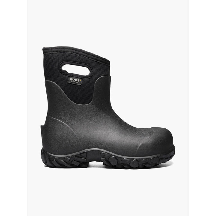 BOGS WORK SERIES Mens Workman Mid Composite Toe Insulated Waterproof Work Boot Black - 72236CT-001 BLACK Image 2