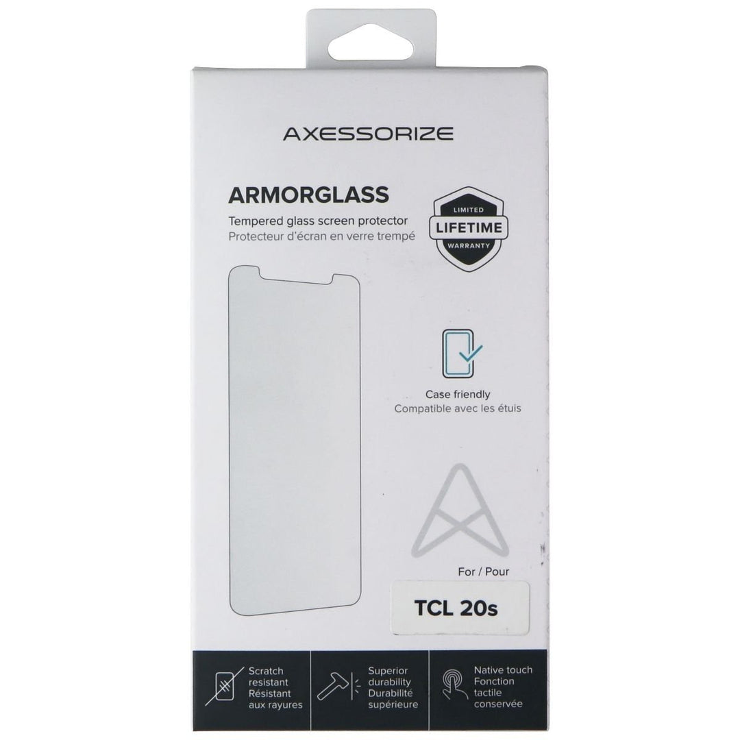 Axessorize ArmorGlass Tempered Screen Protector for TCL 20s Image 1