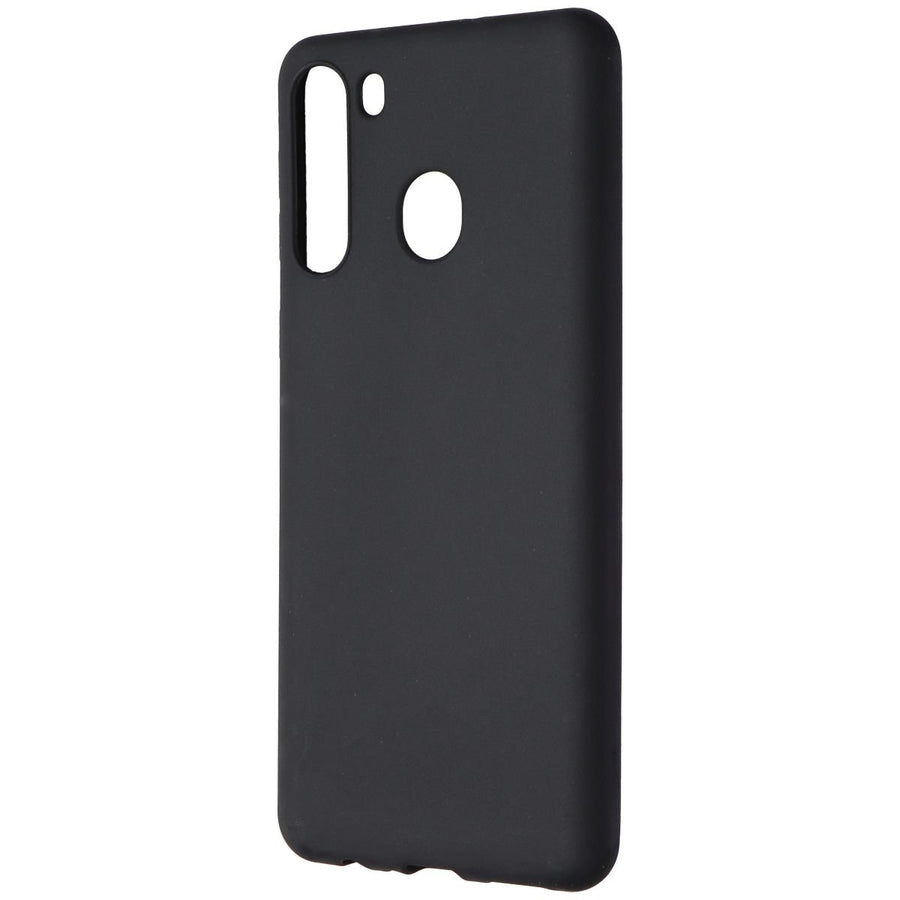 GelGrip Gel Skin Series Case for Samsung A21 - Black Image 1