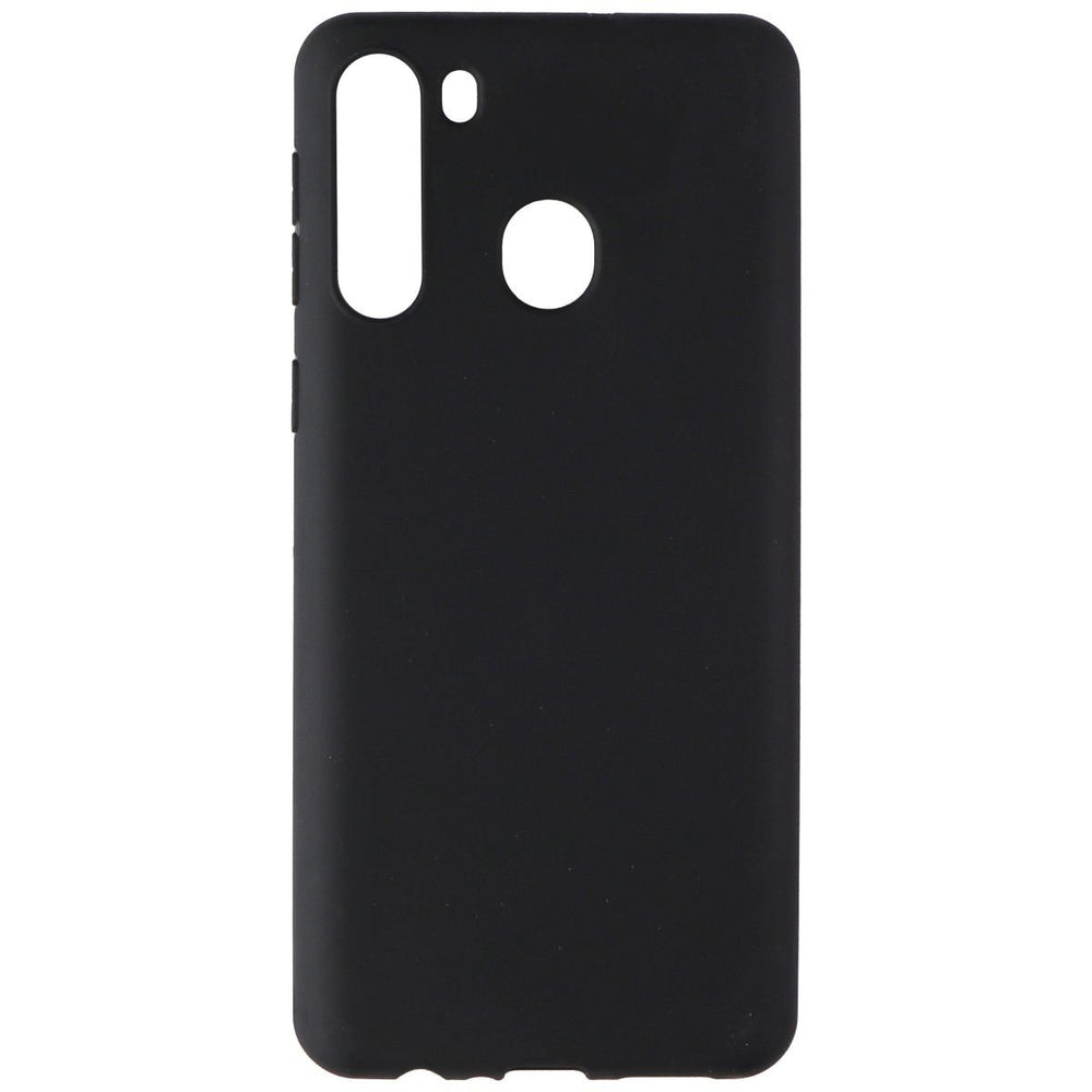 GelGrip Gel Skin Series Case for Samsung A21 - Black Image 2