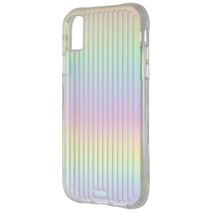 Case-Mate Tough Groove Series Hard Case for Apple iPhone XR - Iridescent Image 1