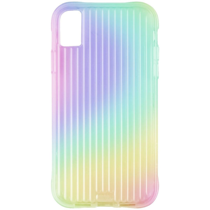 Case-Mate Tough Groove Series Hard Case for Apple iPhone XR - Iridescent Image 2