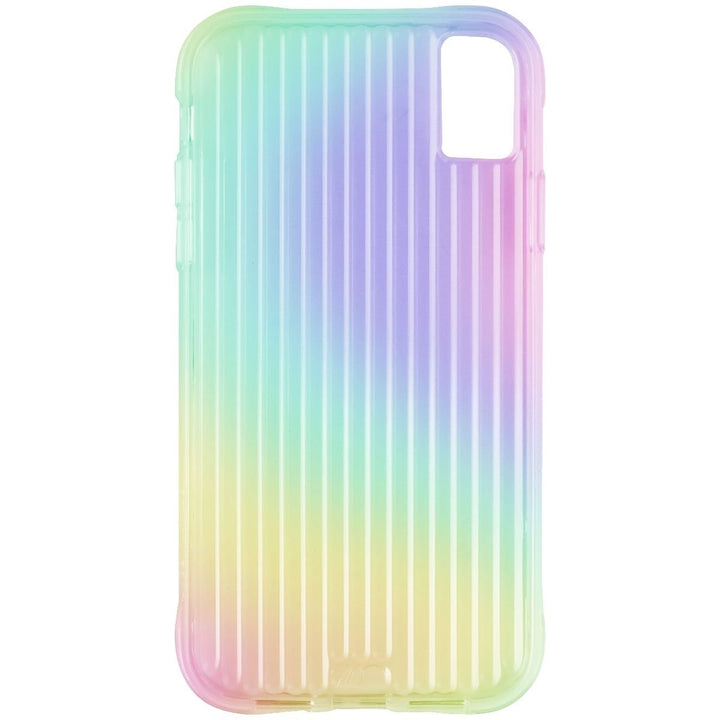 Case-Mate Tough Groove Series Hard Case for Apple iPhone XR - Iridescent Image 3