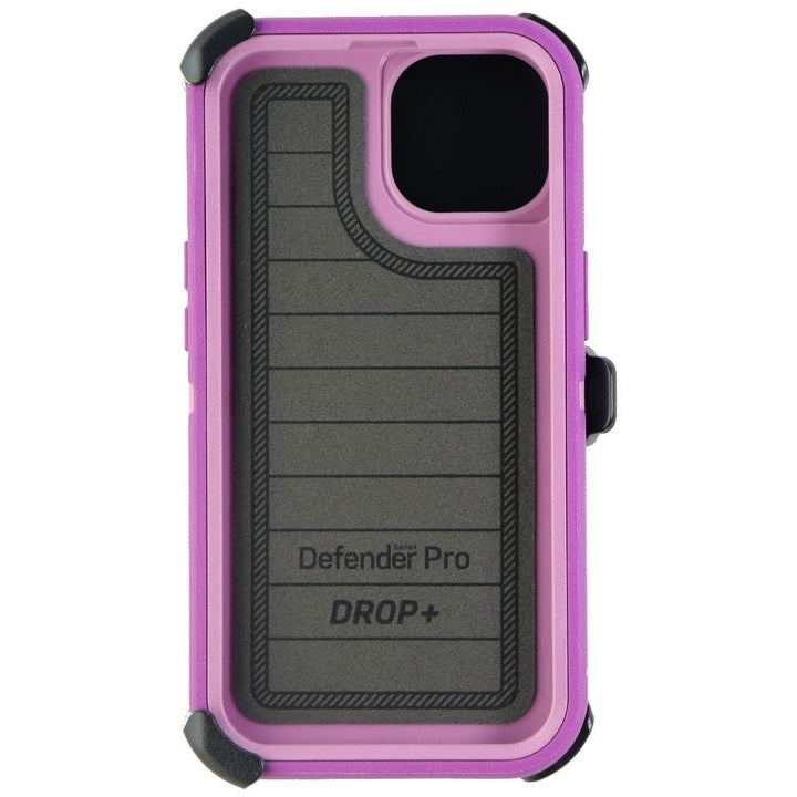 OtterBox Defender PRO Case and Holster for Apple iPhone 13 - Happy Purple Image 3