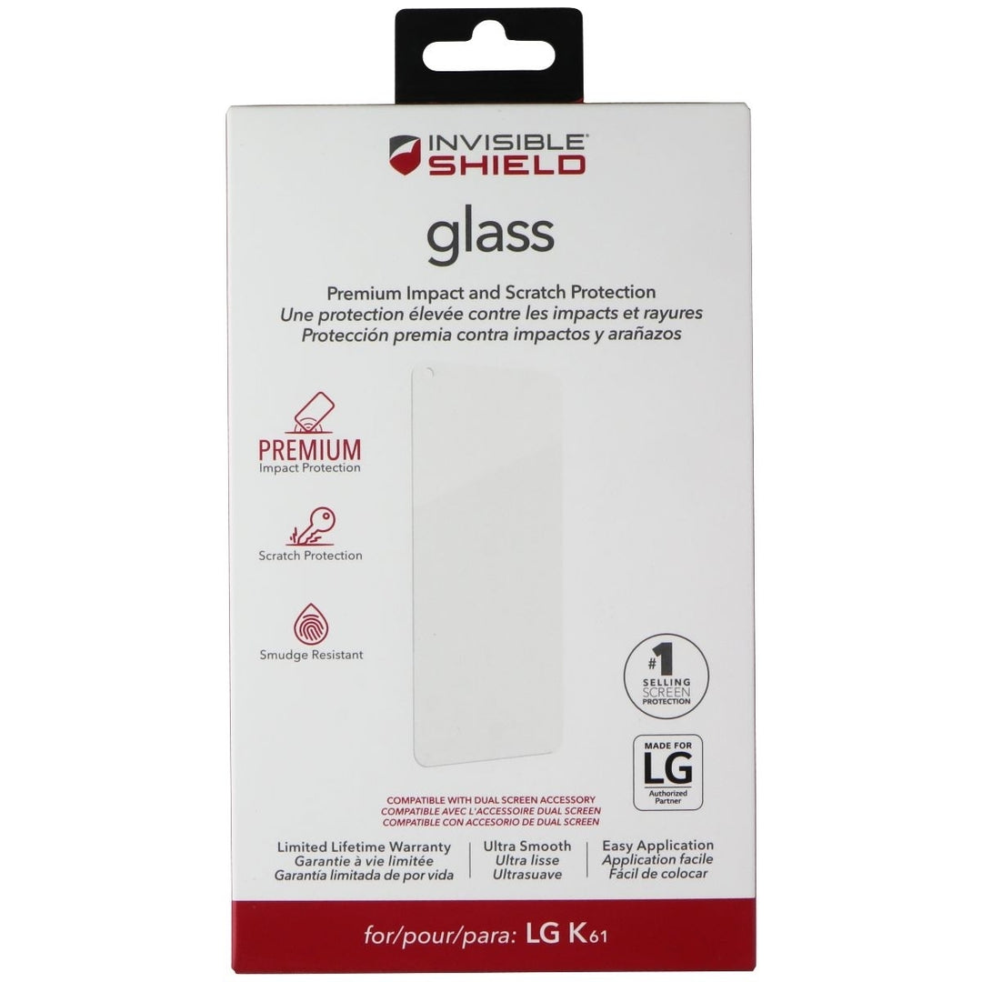 ZAGG Invisible Shield Glass Screen Protector for LG K61 Image 1