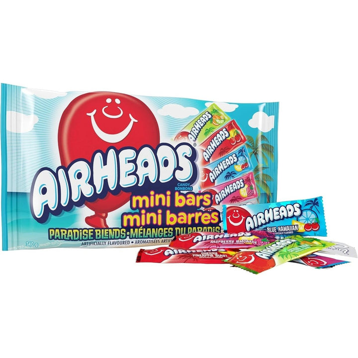 Airheads Paradise Blend Mini Bars 340g Tropical Flavors Variety Pack Image 2