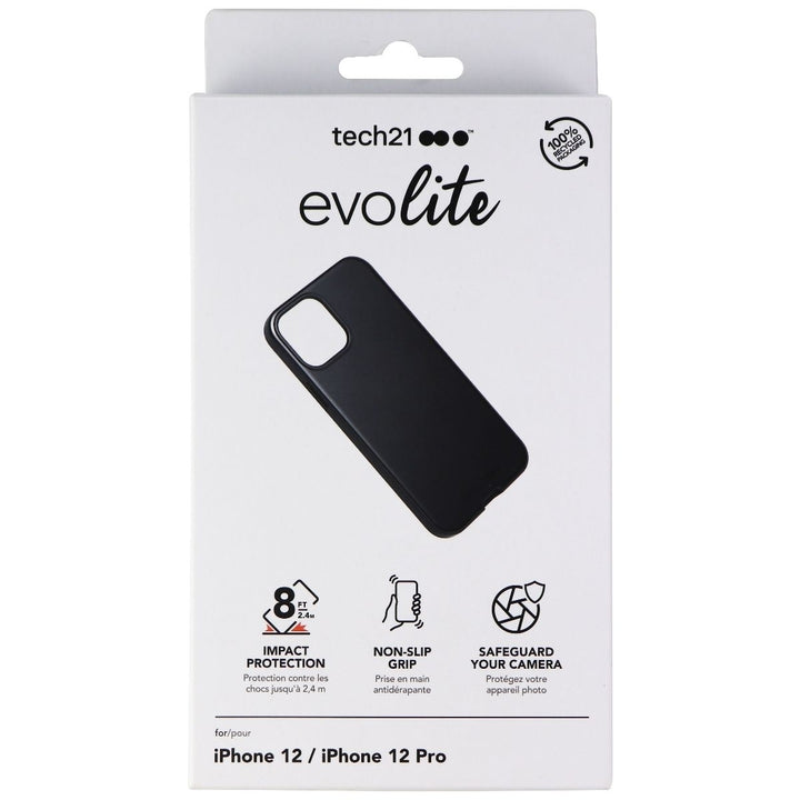 Tech21 Evo Lite Series Case for Apple iPhone 12 / iPhone 12 Pro - Black Image 4