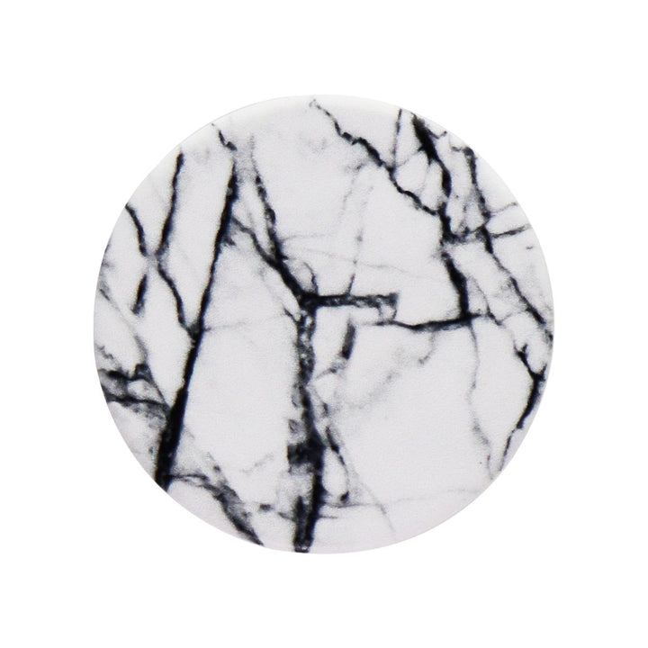 Popsockets PopGrip Series Phone Grip and Stand - Dove White Marble Image 1