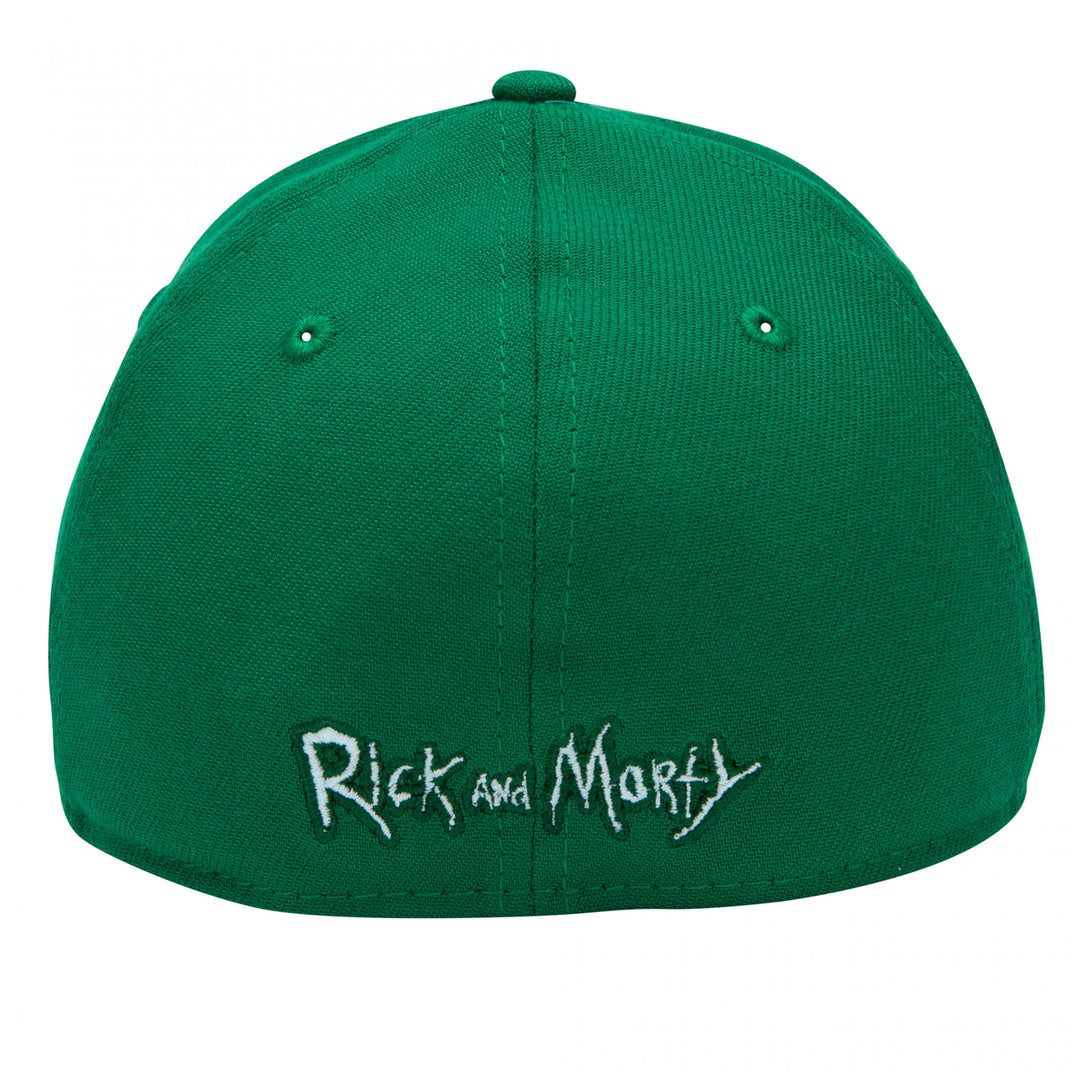 Rick And Morty Pickle Rick Era 39Thirty Fitted Hat Image 4