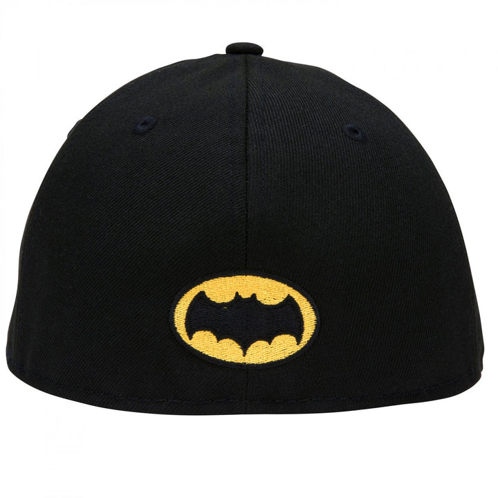 Batman Adam West Logo Low Profile Era 59Fifty Fitted Hat Image 4