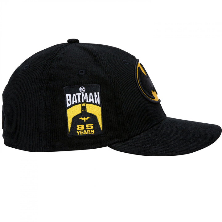 Batman 85th Anniversary Corduroy Low Profile Era 59Fifty Fitted Hat Image 4