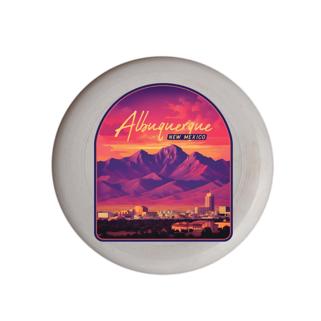 Alburqueque Mexico Design B Souvenir Frisbee Flying Disc Image 1