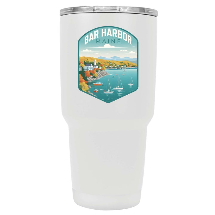 Bar Harbor Maine Design A Souvenir 24 oz Insulated Stainless Steel Tumbler Image 1