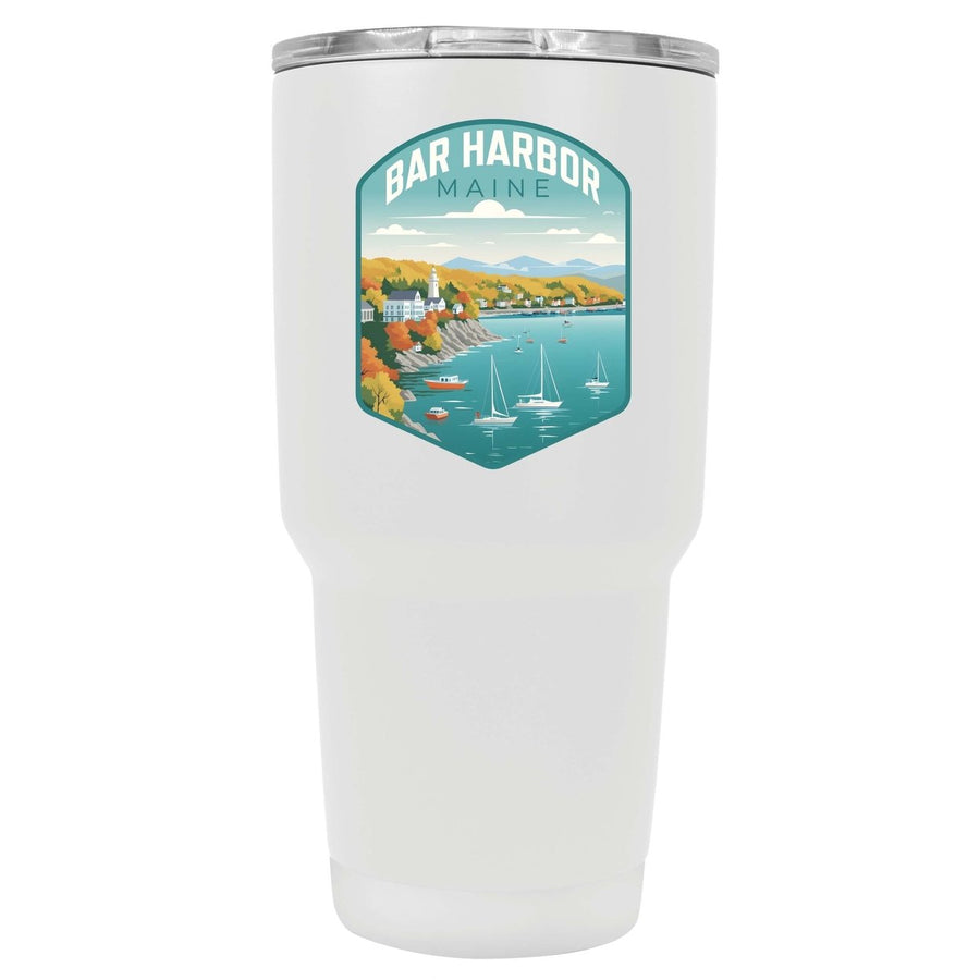 Bar Harbor Maine Design A Souvenir 24 oz Insulated Stainless Steel Tumbler Image 1