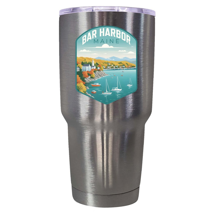 Bar Harbor Maine Design A Souvenir 24 oz Insulated Stainless Steel Tumbler Image 2