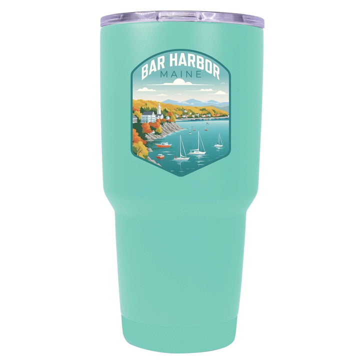 Bar Harbor Maine Design A Souvenir 24 oz Insulated Stainless Steel Tumbler Image 3