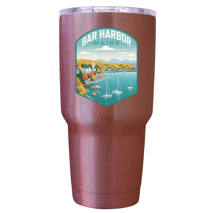 Bar Harbor Maine Design A Souvenir 24 oz Insulated Stainless Steel Tumbler Image 4