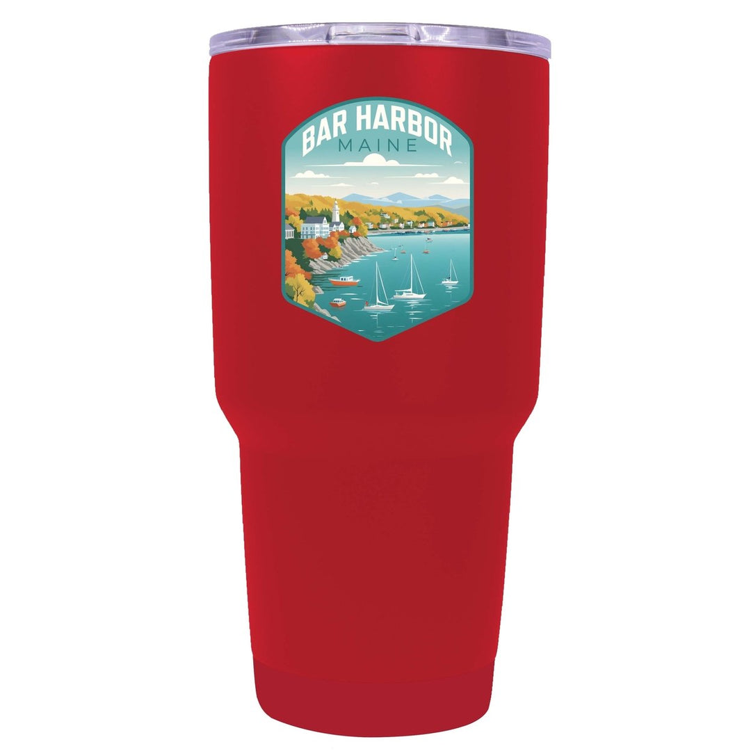 Bar Harbor Maine Design A Souvenir 24 oz Insulated Stainless Steel Tumbler Image 4