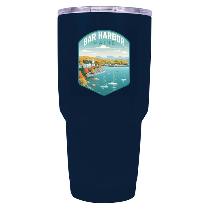 Bar Harbor Maine Design A Souvenir 24 oz Insulated Stainless Steel Tumbler Image 6