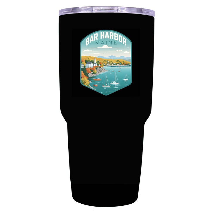 Bar Harbor Maine Design A Souvenir 24 oz Insulated Stainless Steel Tumbler Image 9