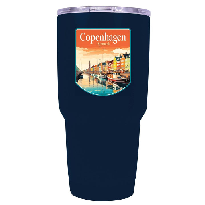 Copenhagen Denmark Design A Souvenir 24 oz Insulated Stainless Steel Tumbler Image 1