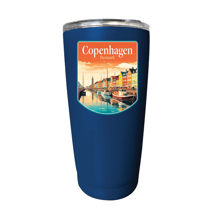 Copenhagen Denmark Design A Souvenir 16 oz Insulated Tumbler STAINLESS STEEL Image 8