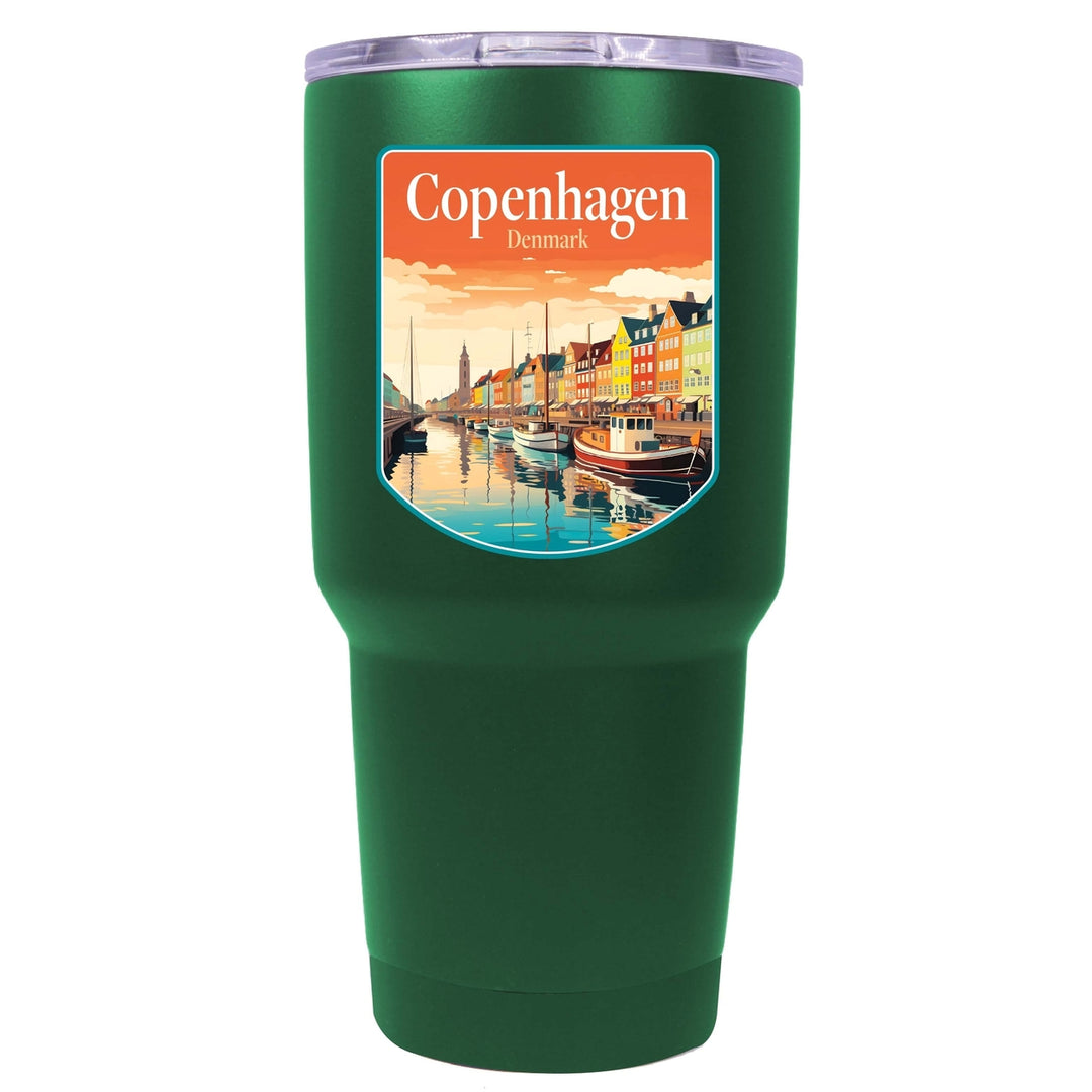 Copenhagen Denmark Design A Souvenir 24 oz Insulated Stainless Steel Tumbler Image 6