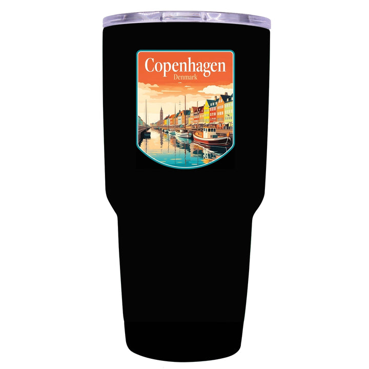 Copenhagen Denmark Design A Souvenir 24 oz Insulated Stainless Steel Tumbler Image 8