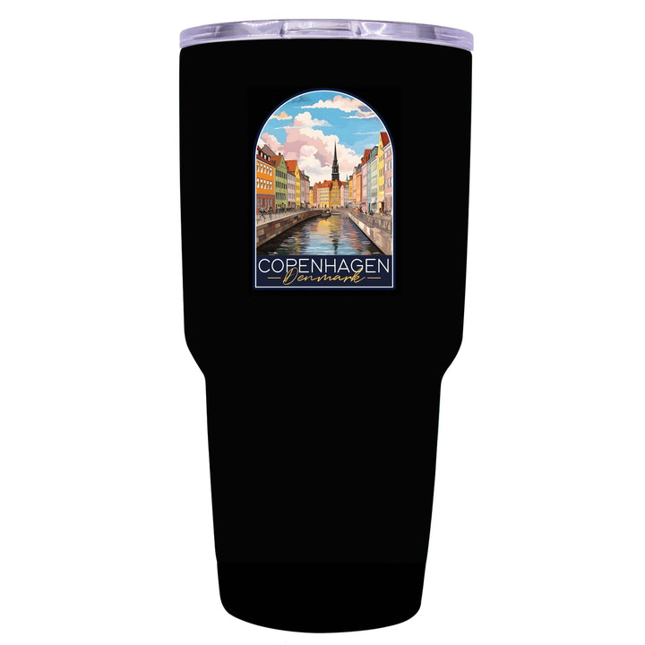 Copenhagen Denmark Design B Souvenir 24 oz Insulated Stainless Steel Tumbler Image 4