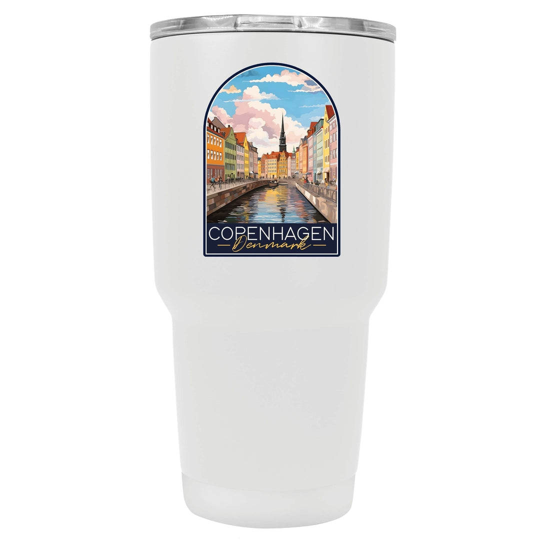 Copenhagen Denmark Design B Souvenir 24 oz Insulated Stainless Steel Tumbler Image 6