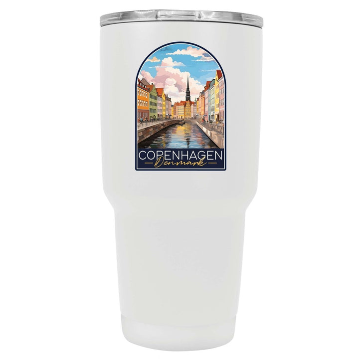 Copenhagen Denmark Design B Souvenir 24 oz Insulated Stainless Steel Tumbler Image 1