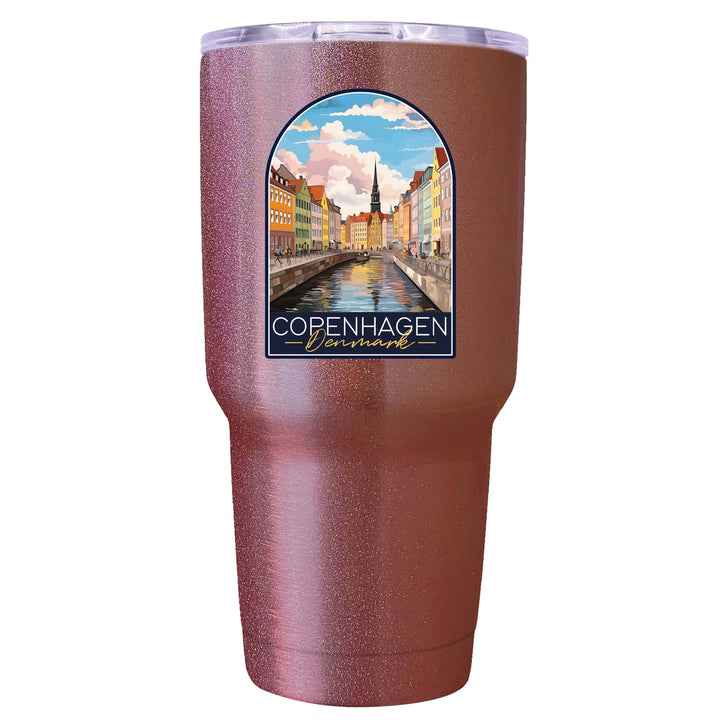 Copenhagen Denmark Design B Souvenir 24 oz Insulated Stainless Steel Tumbler Image 8