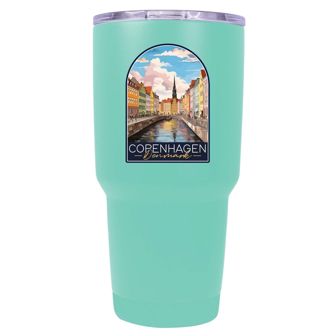 Copenhagen Denmark Design B Souvenir 24 oz Insulated Stainless Steel Tumbler Image 9