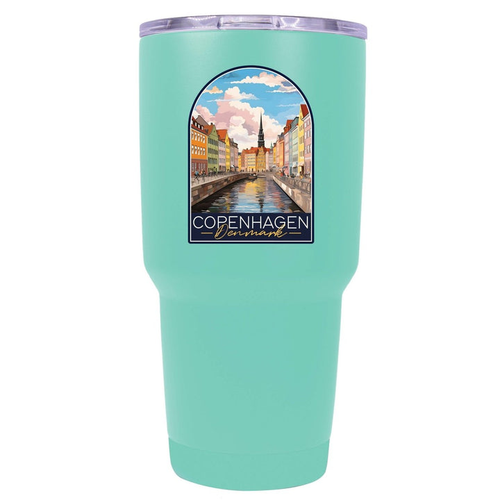 Copenhagen Denmark Design B Souvenir 24 oz Insulated Stainless Steel Tumbler Image 1