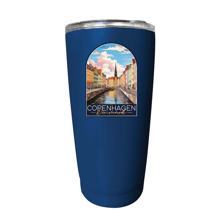 Copenhagen Denmark Design B Souvenir 16 oz Stainless Steel Insulated Tumbler Image 4