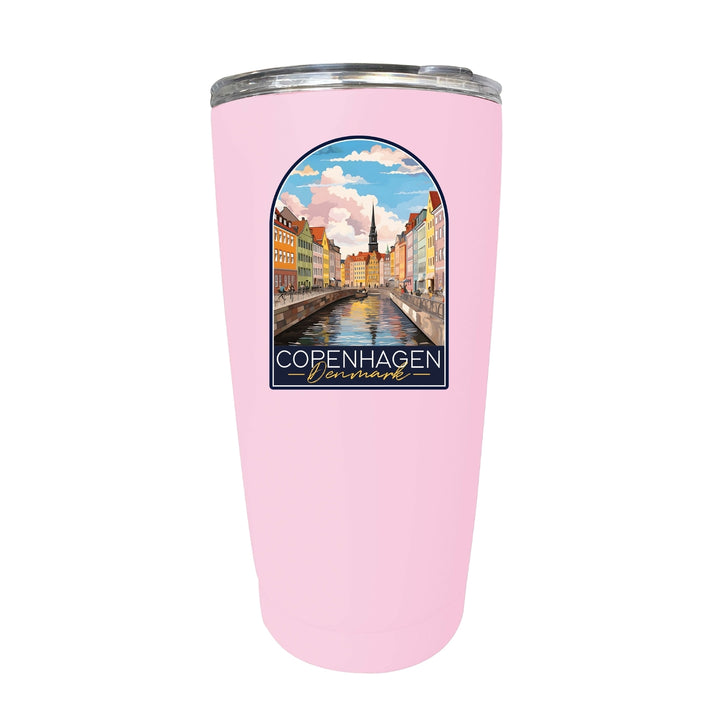 Copenhagen Denmark Design B Souvenir 16 oz Stainless Steel Insulated Tumbler Image 9