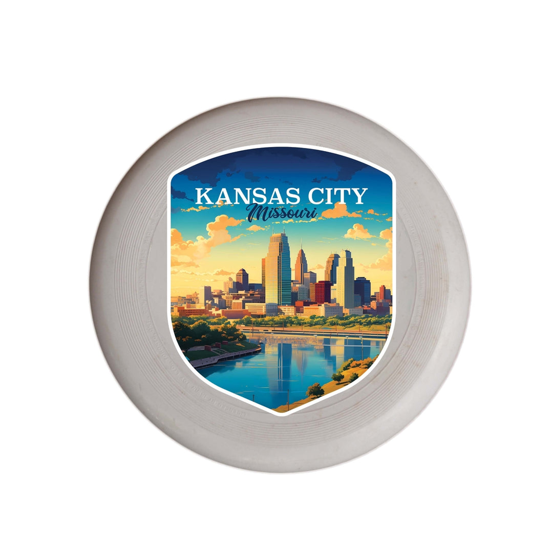 Kansas City Missouri Design A Souvenir Frisbee Flying Disc Image 1