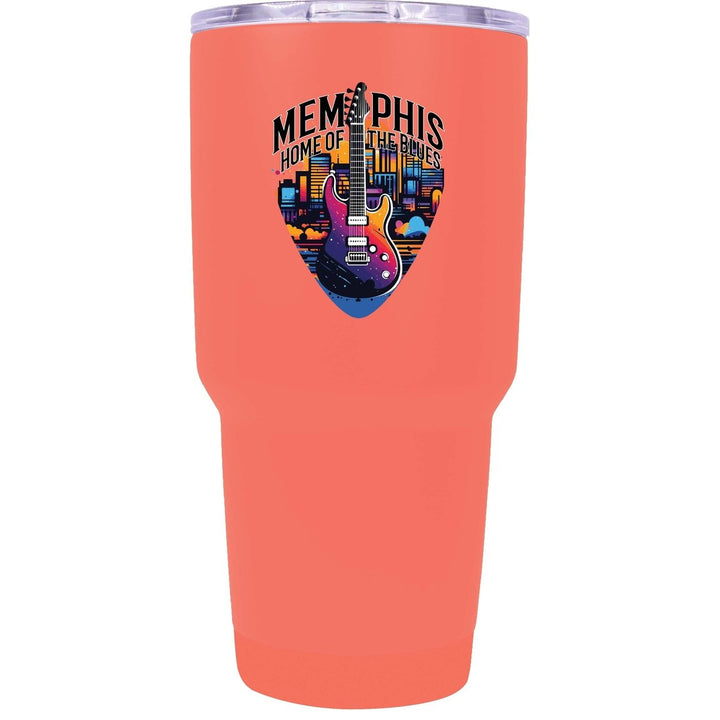 Memphis Tennessee Design B Souvenir 24 oz Insulated Stainless Steel Tumbler Image 4