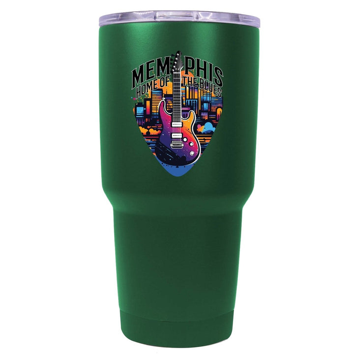 Memphis Tennessee Design B Souvenir 24 oz Insulated Stainless Steel Tumbler Image 4