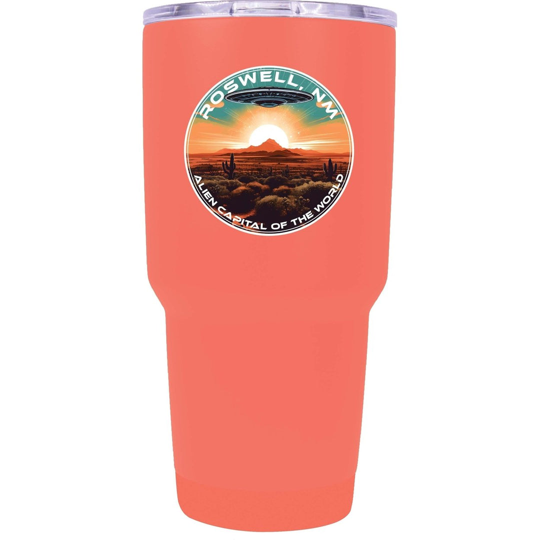 Roswell Mexico Design A Souvenir 24 oz Insulated Stainless Steel Tumbler Image 1