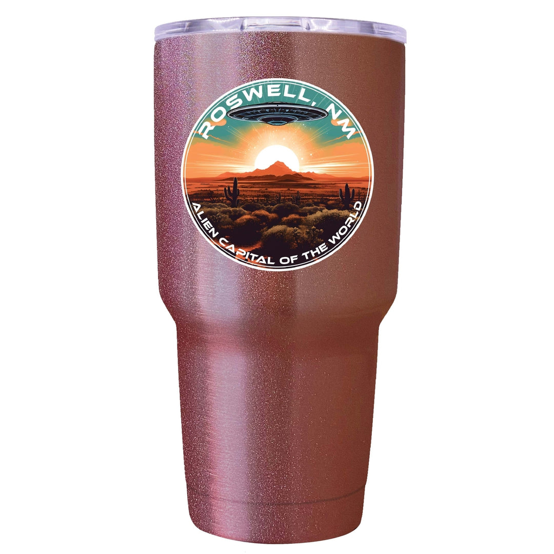 Roswell Mexico Design A Souvenir 24 oz Insulated Stainless Steel Tumbler Image 7